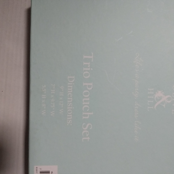 Olive & Hill Trio Pouch Set (Say The Things) - Picture 4 of 4